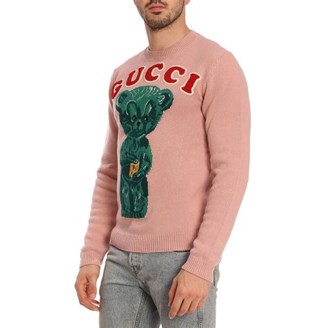 pink gucci sweater mens|pink gucci sweatshirt.